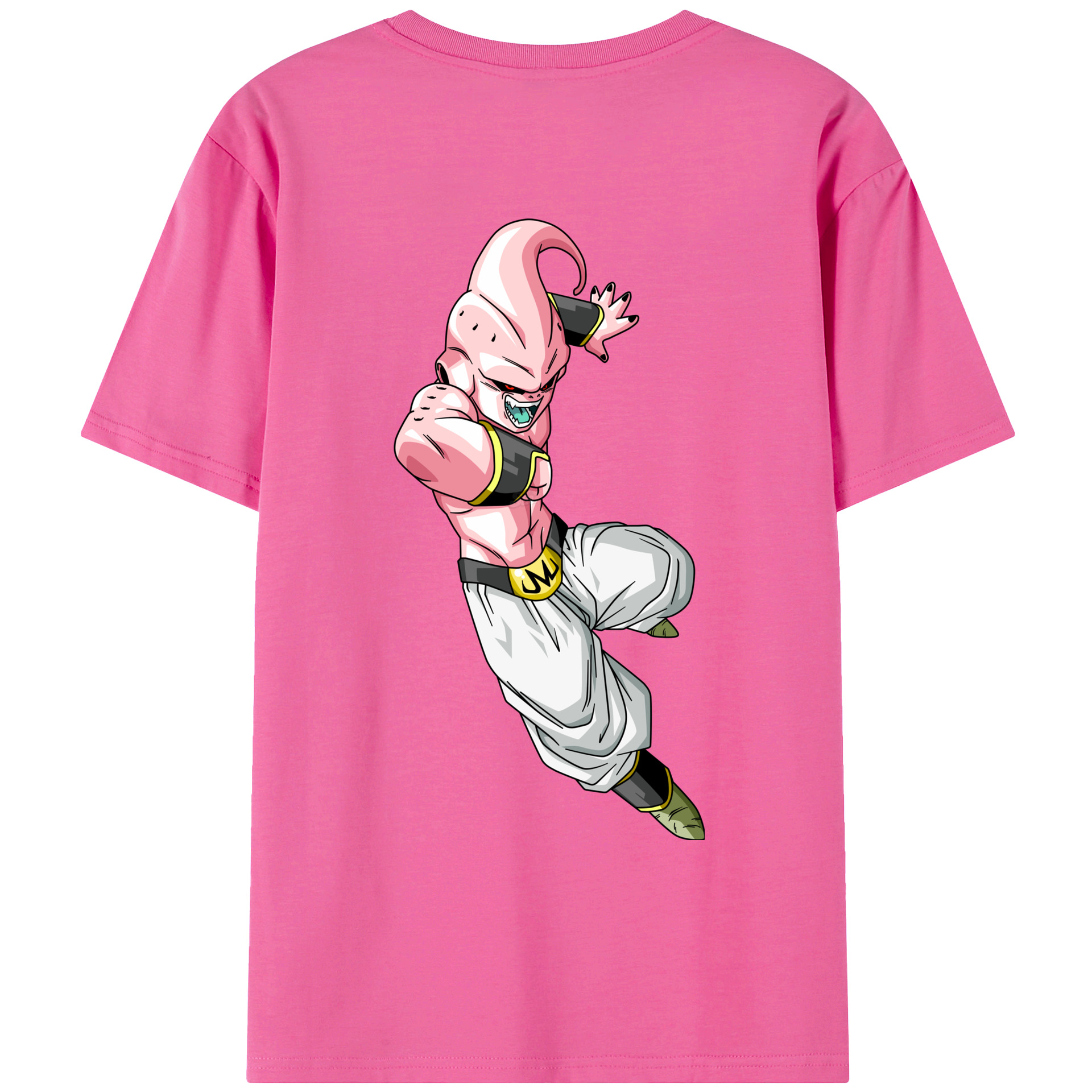 （画像用） ドラゴンボール 魔人ブウ DRAGON BALL Majin Buu レディース半袖Tシャツ(バックプリント)